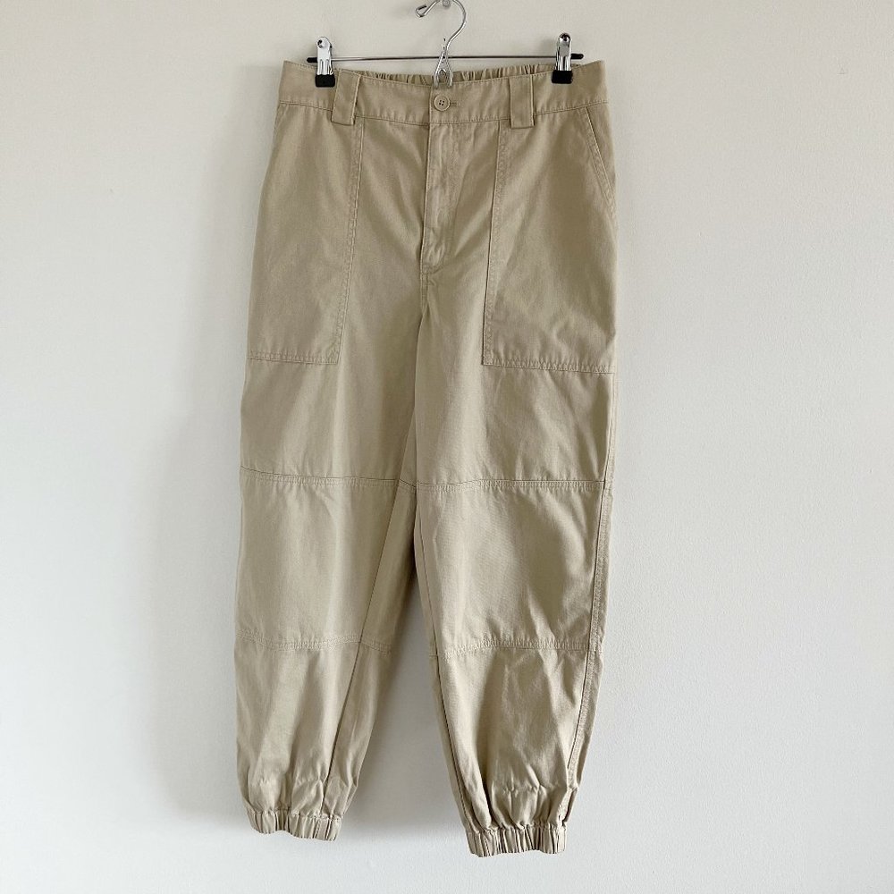 Aritzia Tna Baggy Cargo Jogger Pant Large 100% Cotton